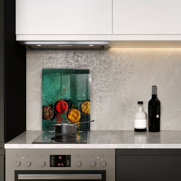 Steklena podloga za rezanje Orientalske začimbe