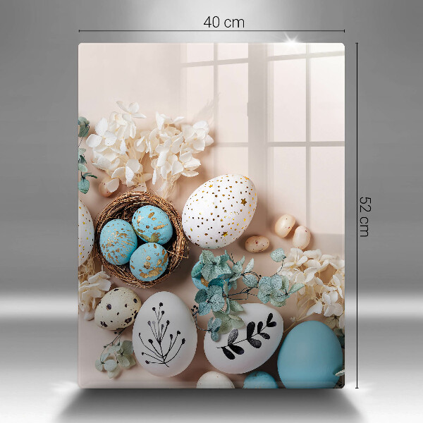 Steklena podloga za rezanje Velikonočni okraski