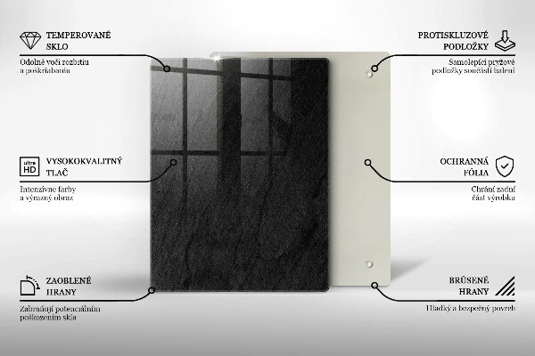 Steklena podloga za rezanje Denar dolarjev