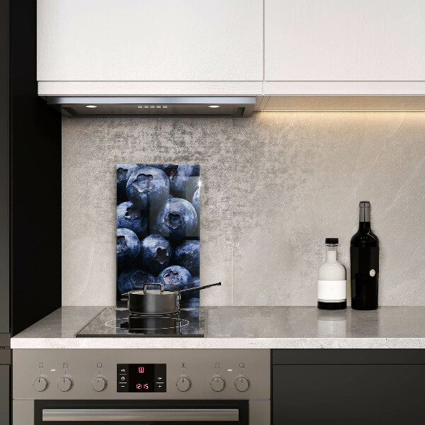 Steklena podloga za rezanje Jagode od blizu