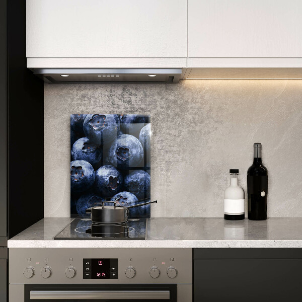 Steklena podloga za rezanje Jagode od blizu