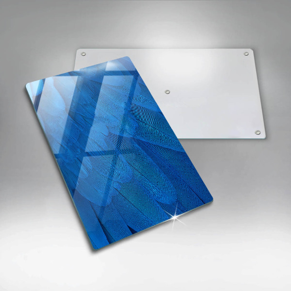 Steklena podloga za rezanje Ptičje perje