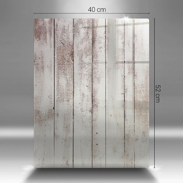 Steklena podloga za rezanje Stare lesene plošče