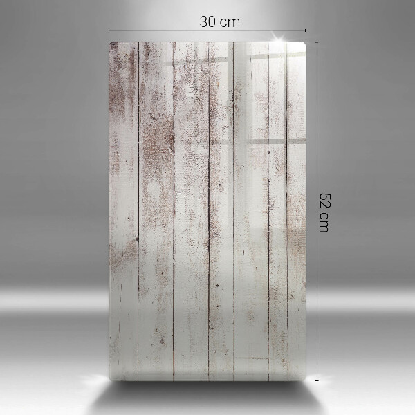 Steklena podloga za rezanje Stare lesene plošče