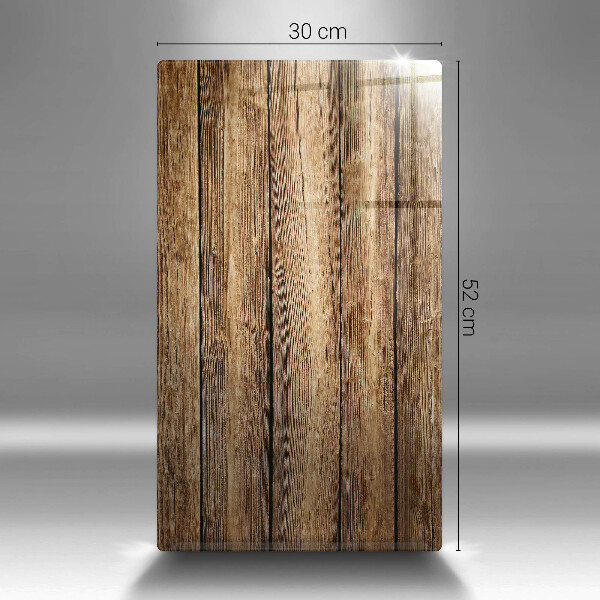 Steklena podloga za rezanje Plošče s teksturo lesa