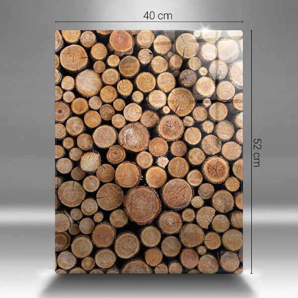 Steklena podloga za rezanje Drevesna debla
