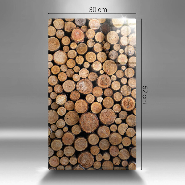 Steklena podloga za rezanje Drevesna debla