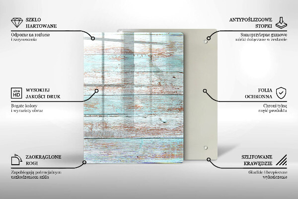 Steklena podloga za rezanje Moderna abstrakcija