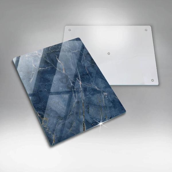 Steklena podloga za rezanje Tekstura marmornega kamna