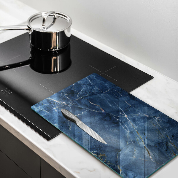 Steklena podloga za rezanje Tekstura marmornega kamna