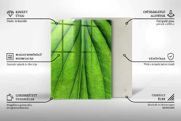 Steklena podloga za rezanje Tekstura marmornega kamna