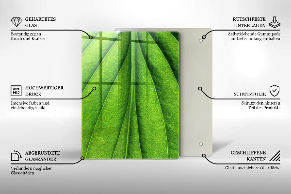 Steklena podloga za rezanje Tekstura marmornega kamna