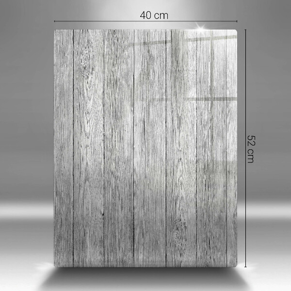 Steklena podloga za rezanje Stare lesene plošče