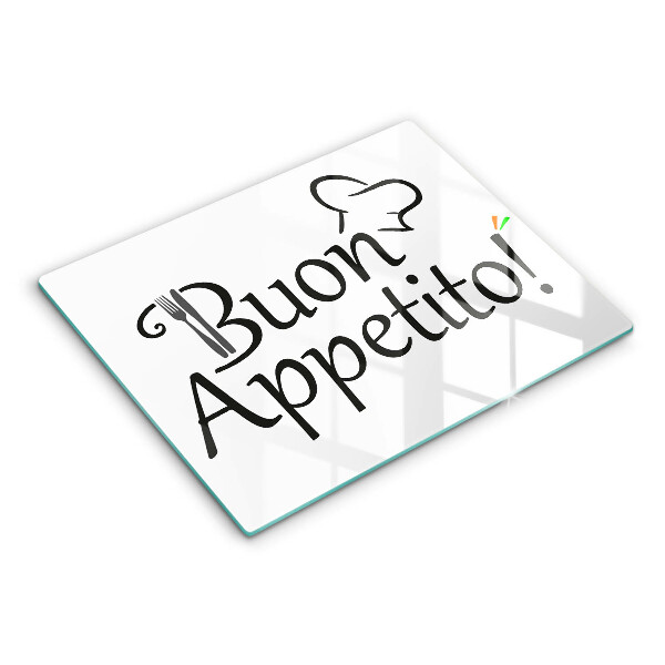 Steklena podloga za rezanje Buon Appetito!