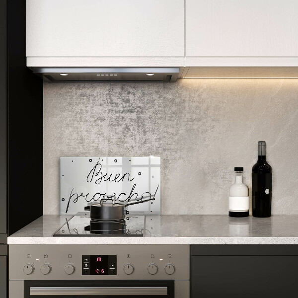 Steklena podloga za rezanje Buen provecho!