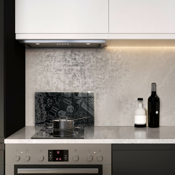 Steklena podloga za rezanje Kuhinjski dodatki