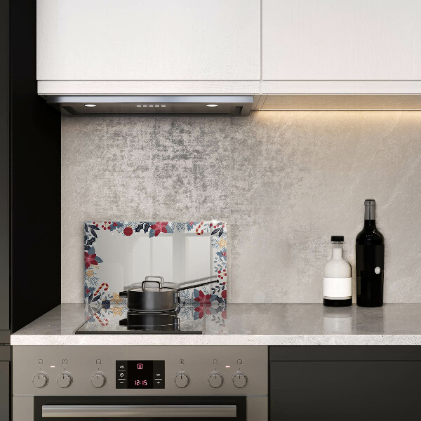 Steklena podloga za rezanje božični okraski