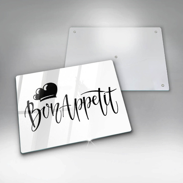 Steklena podloga za rezanje Bon Appetit