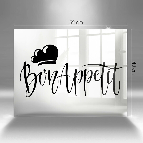 Steklena podloga za rezanje Bon Appetit