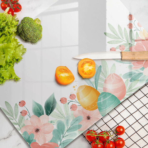 Steklena podloga za rezanje velikonočna jajca