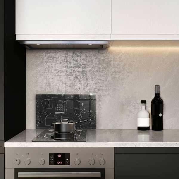 Steklena podloga za rezanje Risani kuhinjski dodatki