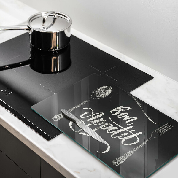 Steklena podloga za rezanje Bon Appetit