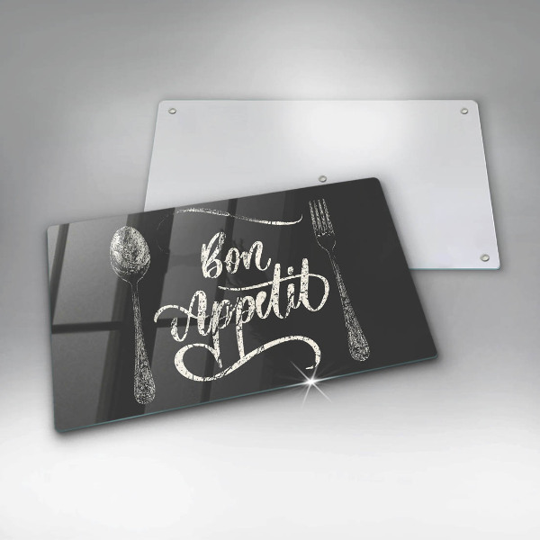 Steklena podloga za rezanje Bon Appetit
