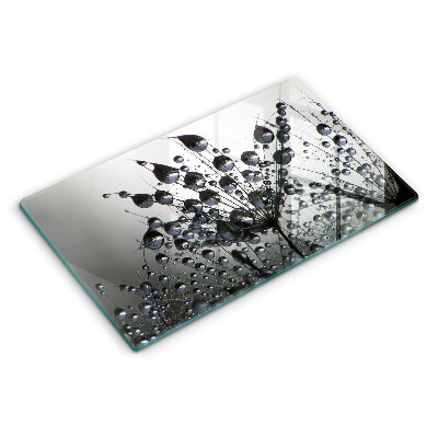 Steklena podloga za rezanje Regrat in rosa