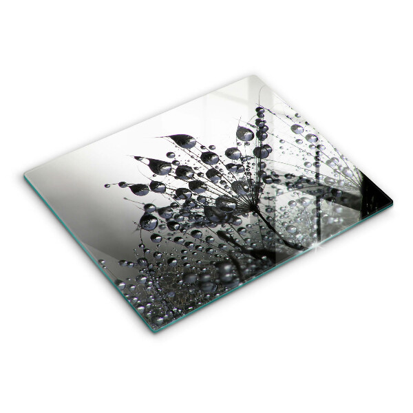 Steklena podloga za rezanje Regrat in rosa