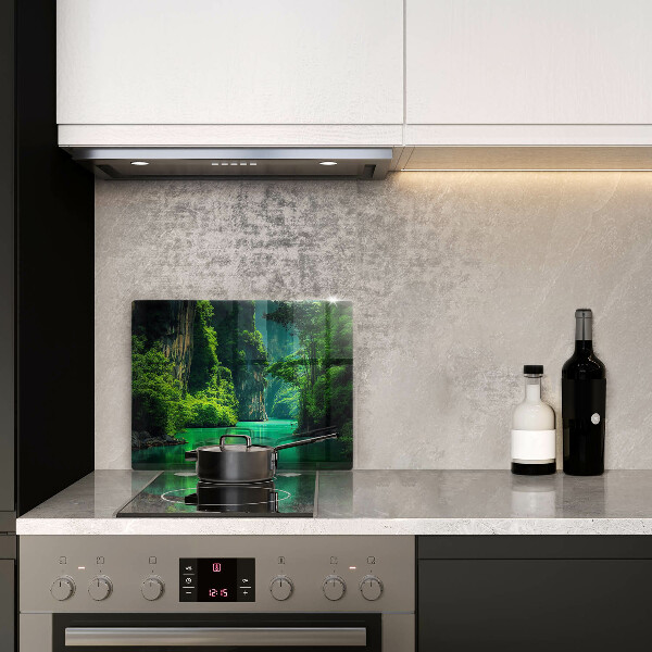 Steklena podloga za rezanje Lagunska pokrajina