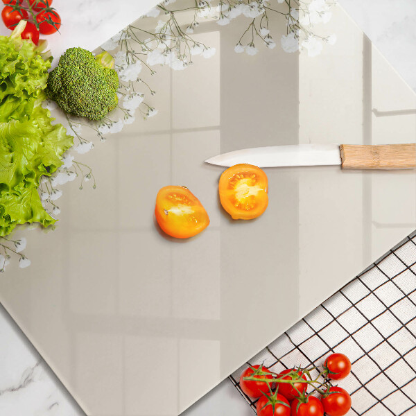 Steklena podloga za rezanje Boho rože iz mavca