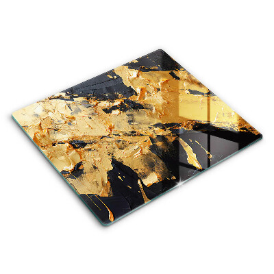 Steklena podloga za rezanje Elegantna tekstura barve