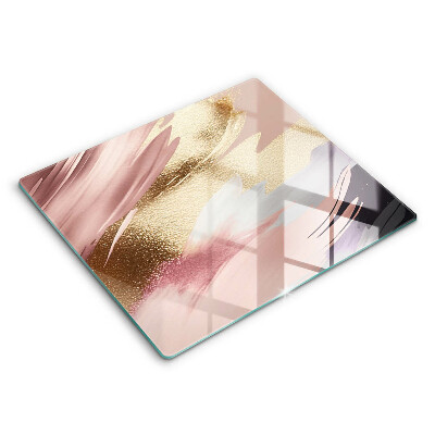 Steklena podloga za rezanje Pastelni madeži