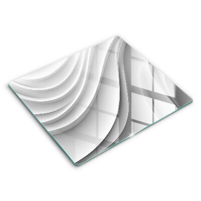 Steklena podloga za rezanje Geometrijske črte