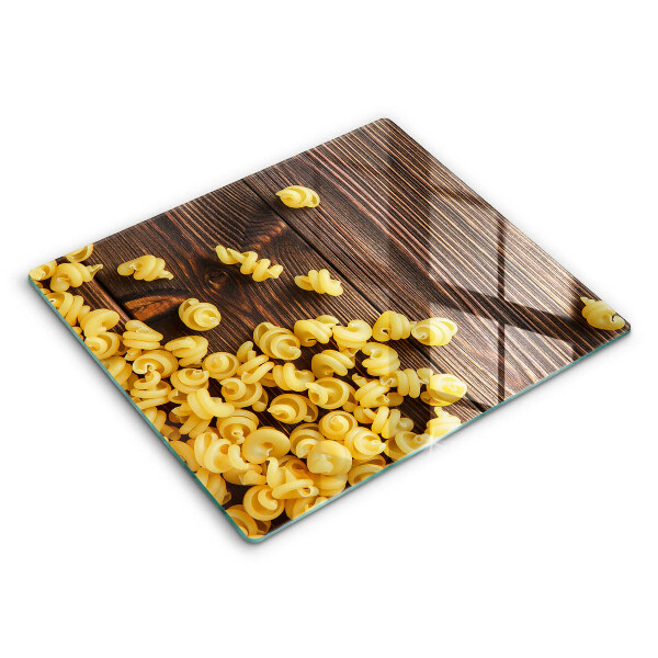 Steklena podloga za rezanje Testenine na mizi