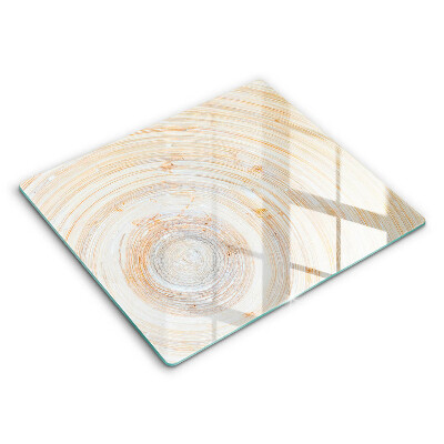 Steklena podloga za rezanje Tekstura lesa