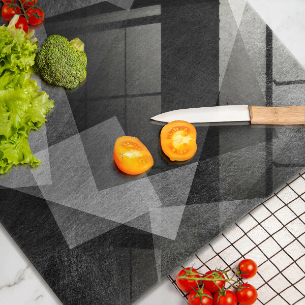 Steklena podloga za rezanje Geometrijska abstrakcija