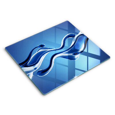 Steklena podloga za rezanje Abstrakcija tekočine