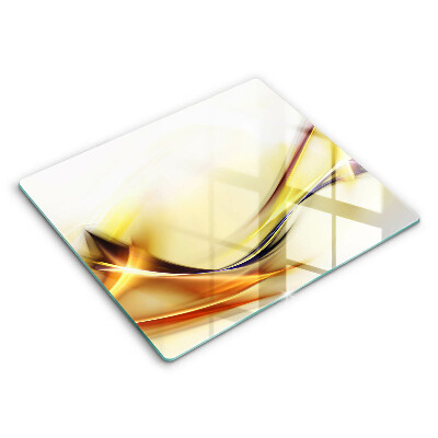 Steklena podloga za rezanje Abstraktne črte svetlobe