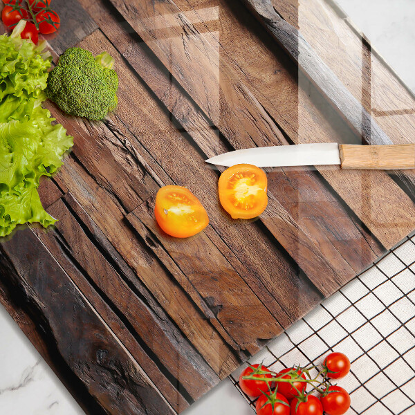 Steklena podloga za rezanje Dekorativne lesene plošče