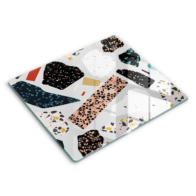 Steklena podloga za rezanje Kamenina