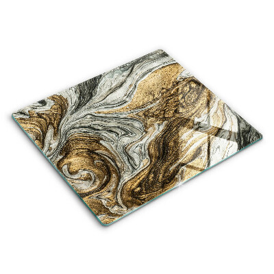 Steklena podloga za rezanje Bogata abstrakcija