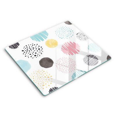 Steklena podloga za rezanje Poslikane oblike