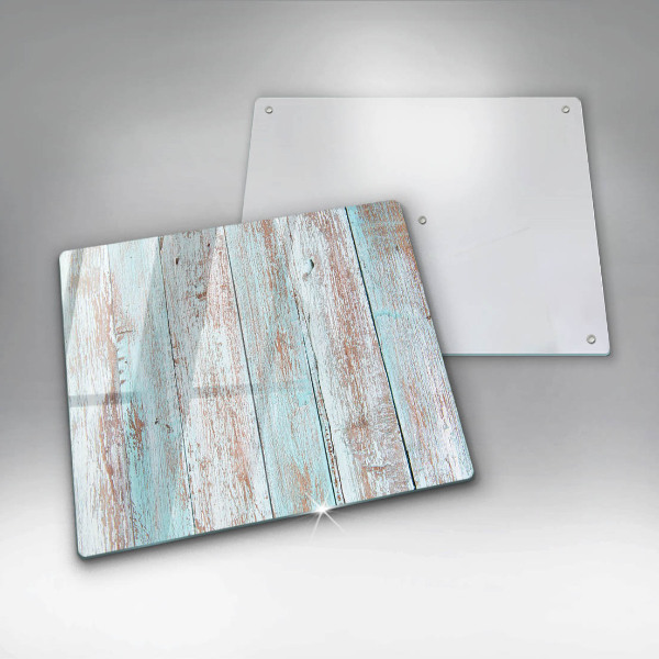 Steklena podloga za rezanje Stare vintage deske