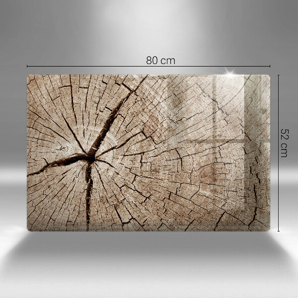 Steklena podloga za rezanje Prerez drevesa