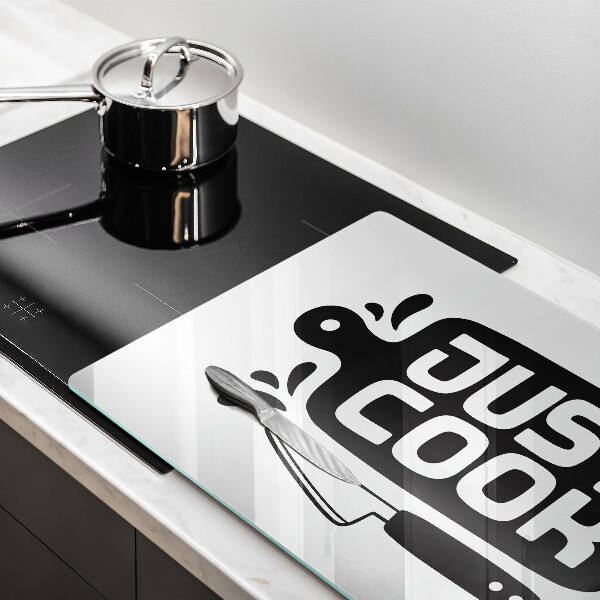 Steklena podloga za rezanje Just cook