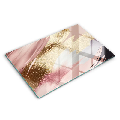 Steklena podloga za rezanje Pastelni madeži