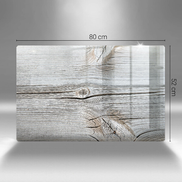 Steklena podloga za rezanje Svetla lesena struktura