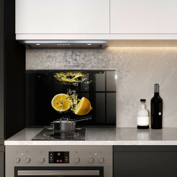 Steklena podloga za rezanje Sočno sadje limone