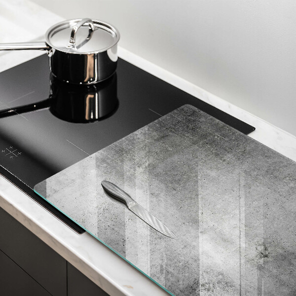 Steklena podloga za rezanje Tekstura betona